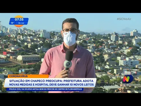 Situação preocupante em Chapecó: prefeitura adota novas medidas contra Covid-19