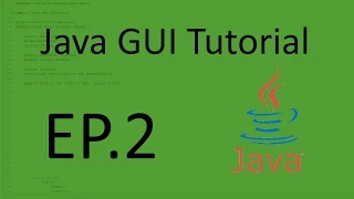 Java GUI Tutorial EP 2 - Mouse Input