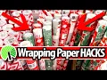 Use WRAPPING PAPER like never before MAGICAL Dollar Tree Christmas DIYs 2025