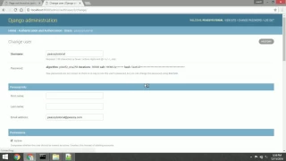 Django Web Development Part 5 Create User and Set Up Admin Site in Django Framework