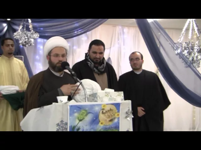 ⁣تتويج بعض الطلاب المنتسبين لحوزة الامام الحسين (ع) بعمامة العلم - مولد الامام الصادق (ع) 1434