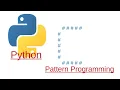 Printing C Hash shape in Python - Pattern of Python Programming