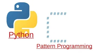 Printing C Hash shape in Python - Pattern of Python Programming