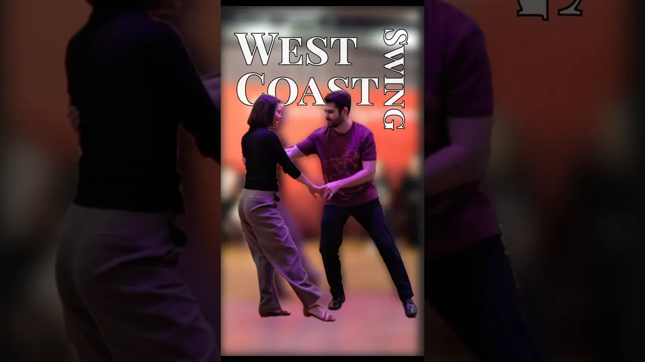 West Coast Swing Improvisation part 1 #semionmaria #westcoastswing #modernswing #improvisation #wcs