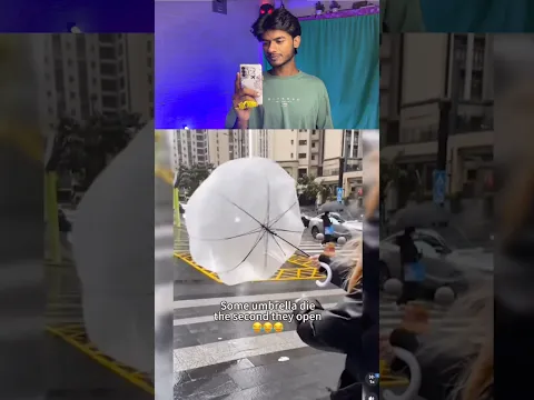 ये Bottle है या Umbrella? 😳☔