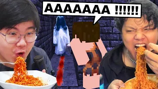 Download Setiap Kali Kita Teriak di Minecraft Horror, Kita Harus Makan Samyang ... MP3