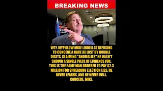 BREAKING Mike Lindell Refuses to Concede Claims Anomalies in the Same Election System