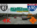 Syracuse NY Central Interchange I--690 WB 2025 Community Grid Project Update 4K