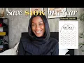 LET S SAVE 10k IN A YEAR Budgeting Tips Money Management Savings Template Included