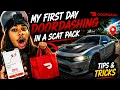 My First Day DoorDashing In a Scat Pack Tips Tricks POV DRIVE