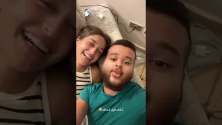 نور ايهاب وأخوها هتموت من الضحك Shorts  نور ايهاب وأخوها هتموت من الضحك Shorts