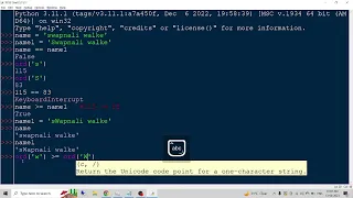 Python Interview Questions and Answers Comparing Strings in Python Python Interview Questions