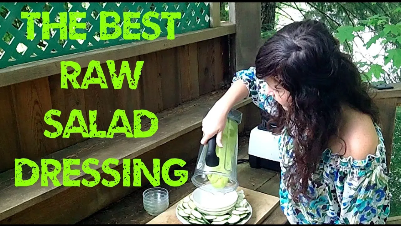 The BEST Raw Salad Dressing!