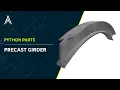 PythonParts Precast Girder