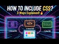 Inline CSS in HTML How to use Inline Style Attribute Web Development Course