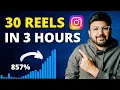 Download Lagu How to Create 30 Instagram Reels in 3 hours with VN Video Editor | Sunny Gala