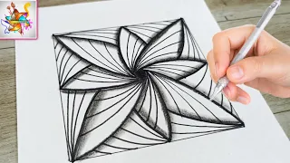 رسم زخرفة سهلة جدا رسم عن الزخرفه 