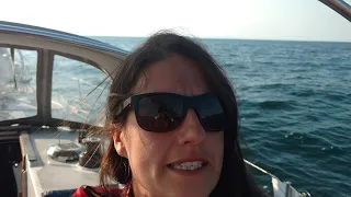 🔴 LIVE UPDATE – Beginning of our Sailing Around the World – Motoring to Buffalo