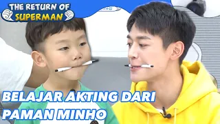 Belajar Akting Dari Paman Minho |Nostalgia Superman|SUB INDO/ENG|190413 Siaran KBS WORLD TV|