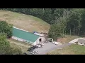 Drone footage shows scene as investigators continue Winston-Salem dig