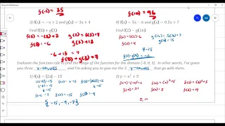 Algebra 1 - Unit 3