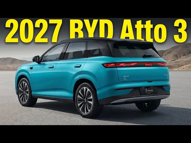 The 2027 BYD Atto 3 Is Coming to Redefine the Global Compact EV Market