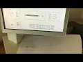 Amiga A500 connected to HP 7475A Pen Plotter
