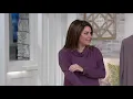 Cuddl Duds Stretch Thermal Handkerchief Cowl Neck Long Sleeve Top on QVC