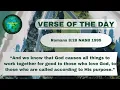 Verse of the Day Romans 8 28 NASB 1995