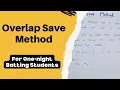 Overlap Save Method of Convolution DSP Friend s Explanation