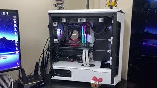 my high end pc gaming streaming work build setup aug 2020 monkeyspaz5000