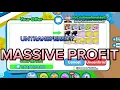 Trading Montage MASSIVE PROFIT UNTRANSFERED HUGES Pet Simulator X Roblox