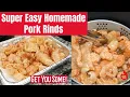 How To Make Pork Rinds Pop Your Own Pork Rinds Super Easy Low-Carb and Keto Friendly