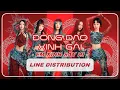 Download Lagu ĐỒNG DAO XINH GÁI – Em Xinh Say Hi | Line Distribution + Color Coded Lyrics