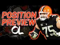 Position Offensive Line Cleveland Browns