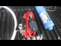 Harbor Freight Utility Pump mod Added 12 foot extension cord and 12 volt plug