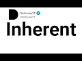 Inherent Synonyms Thesaurus Similar Words