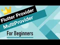 Flutter Provider Tutorial for Beginners MultiProvider