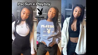 Playboy x Pacsun Winter Collection Haul Try on Review