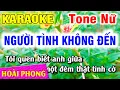 Download Lagu Karaoke Người Tình Không Đến Tone Nữ Nhạc Sống Dể Hát | Hoài Phong Organ