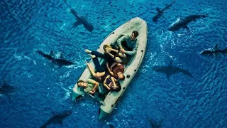خمسة اشخاص يتحاصرون وسط البحر من اسماك القرش لمدة اسبوع بلا ماء او اكل Capsized Blood In The Water  خمسة اشخاص يتحاصرون وسط البحر من اسماك القرش لمدة اسبوع بلا ماء او اكل Capsized Blood In The Water