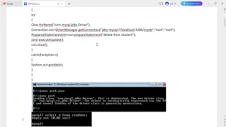 Advanced Java Programming Exp 20