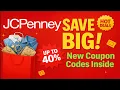 JCPenney Coupons 2025 Save BIG on Fashion Jewelry Furniture More Latest Promo Codes