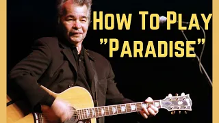 Download Paradise John Prine - Beginner Guitar Lesson MP3