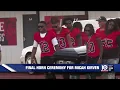 Mexia community honors Micah Kirven with Final Horn Ceremony
