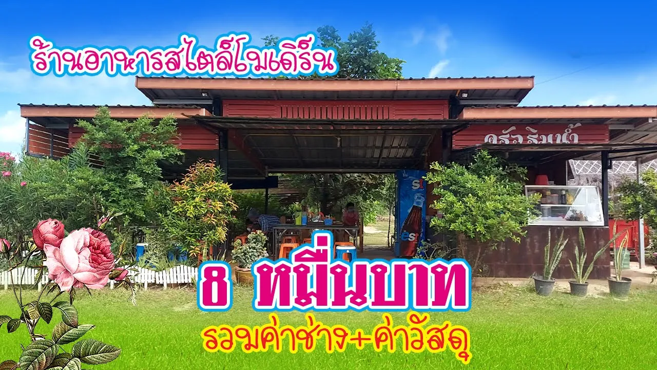 แบบร้าน/แบบบ้านสไตล์โมเดิร์นล็อฟขนาดกว้าง4.5*5เมตร ผนังปูนเปลือยขัดมัน .... 