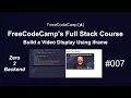 Coding everyday till I become a backend developer Day