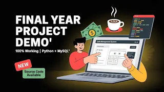 Cafe Management System Python MySQL Full Source Code Support