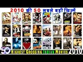 Lagu Top 50 Highest GROSSING Indian Movies Of 2010 | Top 50 Bollywood Movies Of 2010 | Hit or Flop 2010.