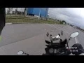 Practice motorcycle licence test course - figure 8